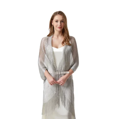 Tassel Cardigan Swimsuit Cover Up - Image 5