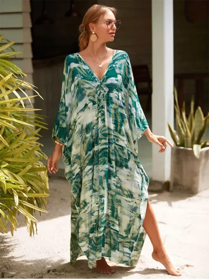 V-neck Dress Swimsuit Cover Up