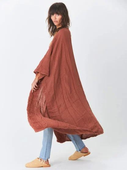 Long Robe Dress Swimsuit Cover Ups - Image 2
