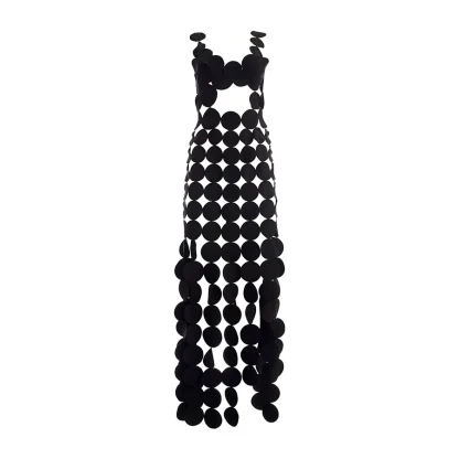 Hollow Out Circle Swimsuit Cover Up