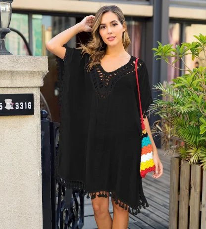 Beach Tassel Dress Swimsuit Cover Up - Image 5
