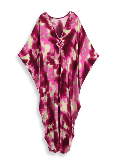Batwing Sleeve Swimsuit Cover Up
