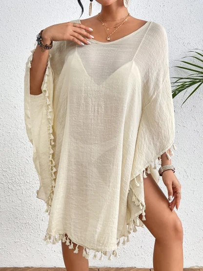 Sexy Butterfly Pattern Swimsuit Cover Up - Image 2