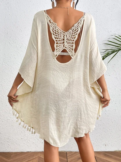 Sexy Butterfly Pattern Swimsuit Cover Up