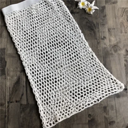 Fishnet Skirt Swimsuit Cover Up - Image 4