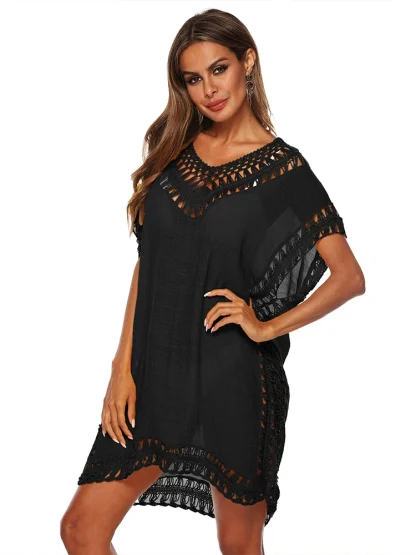 Hollow Out Dress Swimsuit Cover Up