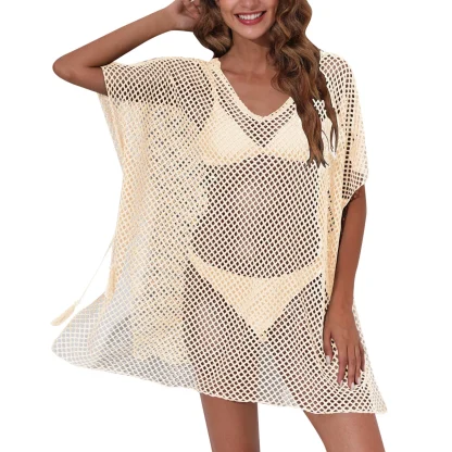 Oversize Fishnet Swimsuit Cover Ups - Image 2