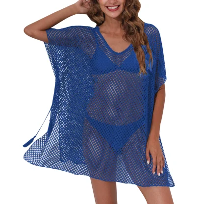 Oversize Fishnet Swimsuit Cover Ups - Image 5