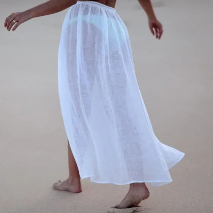 Long Soft Wrap Swimsuit Cover Ups - Image 2