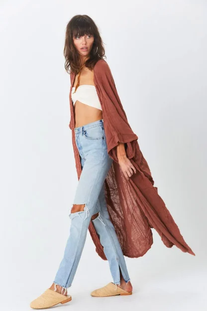 Lace Trim Dress Swimsuit Cover Ups - Image 4