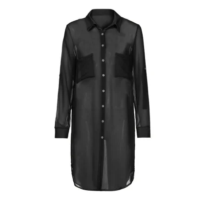 Soft Shirt Dress Swimsuit Cover Ups - Image 5
