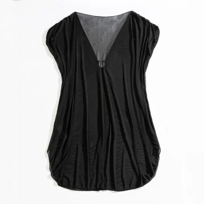 See-through Dress Swimsuit Cover Up - Image 4
