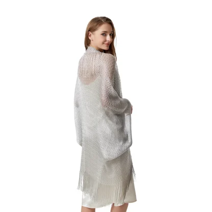 Tassel Cardigan Swimsuit Cover Up - Image 6