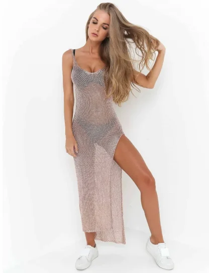 See-through Backless Swimsuit Cover Ups - Image 2