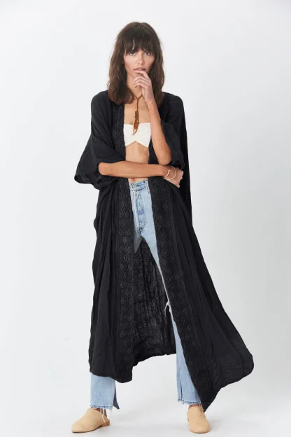 Long Robe Dress Swimsuit Cover Ups - Image 7