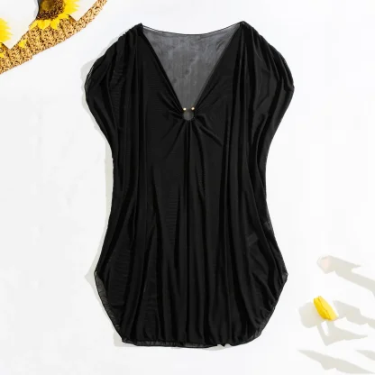 See-through Dress Swimsuit Cover Up - Image 3