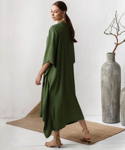 Kaftan Beach Dress Swimsuit Cover Ups - Image 3