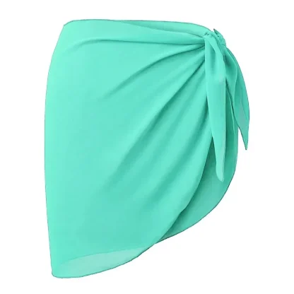 Wrap Skirt Swimsuit Cover Ups - Image 4