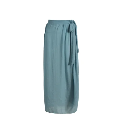 Waist Tie Long Skirt Swimsuit Cover Ups - Image 7