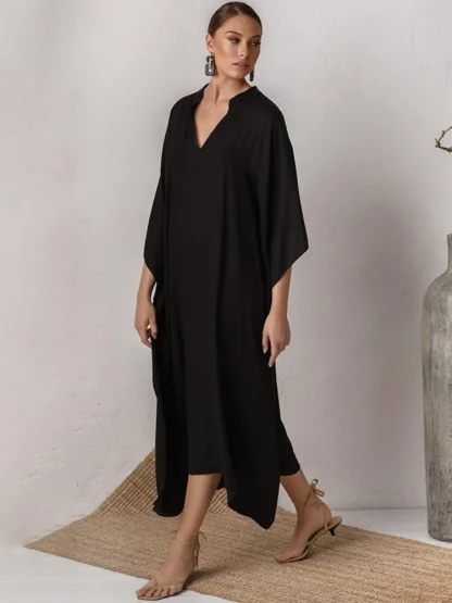Kaftan Beach Dress Swimsuit Cover Ups - Image 6