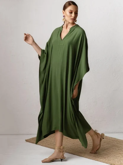 Kaftan Beach Dress Swimsuit Cover Ups - Image 2
