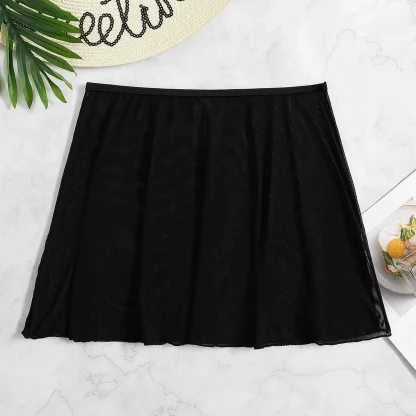 Soft Mesh Skirt Swimsuit Cover Up - Image 2