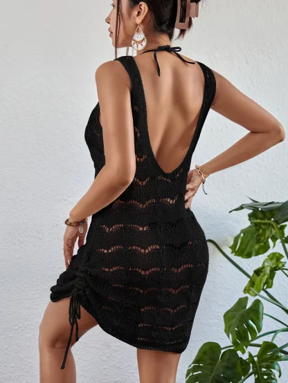 Sleeveless Dress Swimsuit Cover Up - Image 2