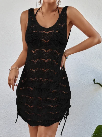 Sleeveless Dress Swimsuit Cover Up - Image 5