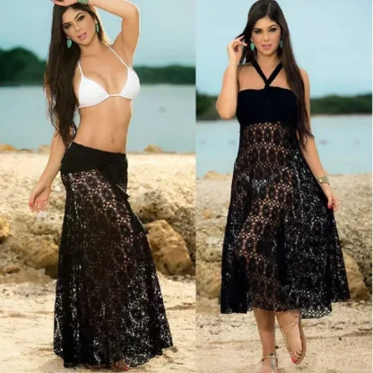 Sexy Hollow Out Swimsuit Cover Up