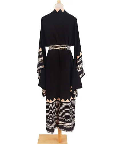 Maxi Waist Tie Swimsuit Cover Up - Image 7
