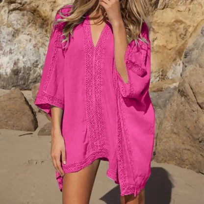 Oversized Dress Swimsuit Cover Ups - Image 5
