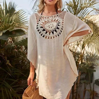 Sunflower Pattern Swimsuit Cover Ups - Image 5