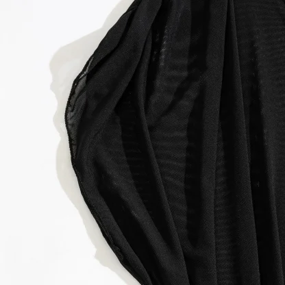 Mesh Mini Dress Swimsuit Cover Up - Image 5
