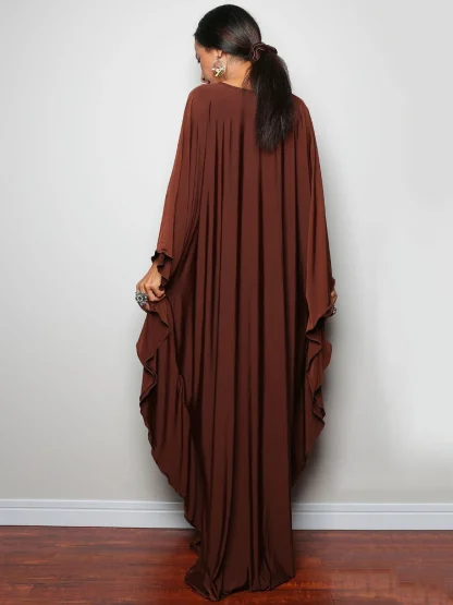 V-neck Long Swimsuit Cover Ups - Image 6