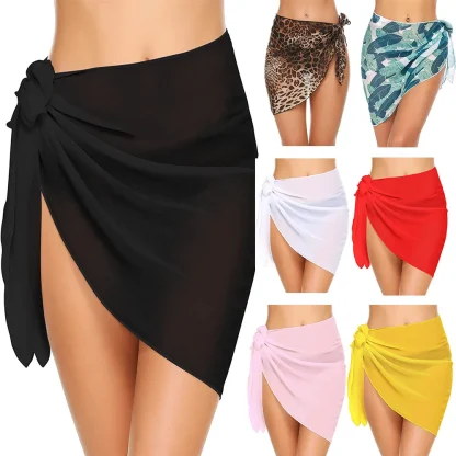 Mini Skirt Swimsuit Cover Ups - Image 7